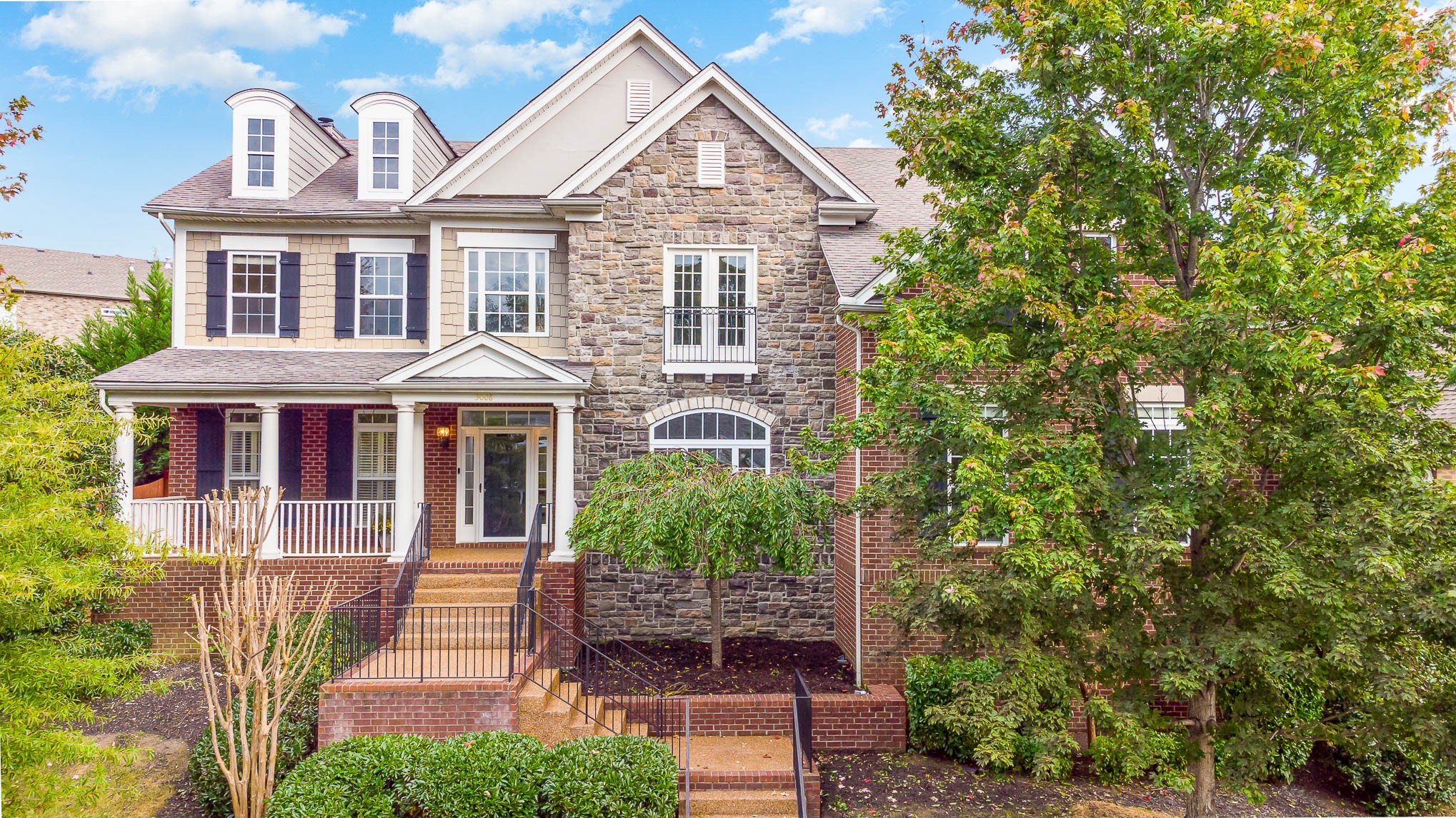 3008 Westerly Drive Franklin, TN 37067 - Photo 28 of 33 a front view of a house with a yard and trees