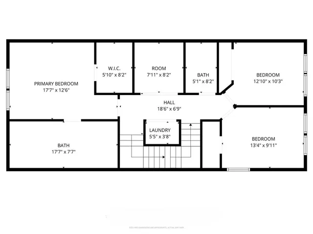 a view of building with a yard