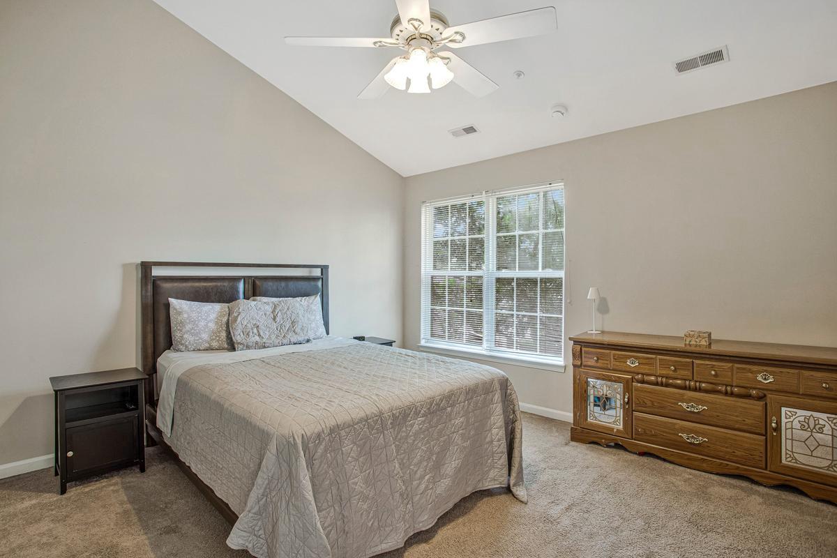648 Howards Loop, Unit 19 Annapolis, MD 21401 - Photo 21 of 35 Serene master-bedroom w/ vaulted ceiling and fan.