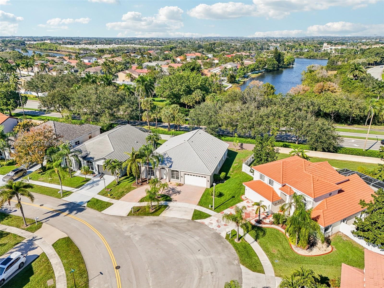 17811 Southwest 4th Court Pembroke Pines, FL 33029 - Photo 59 of 74 an aerial view of residential houses with outdoor space