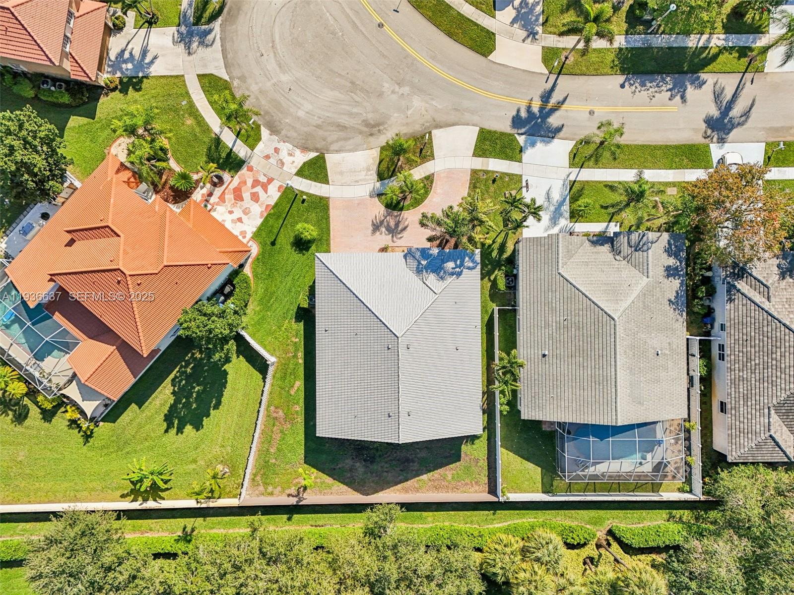 17811 Southwest 4th Court Pembroke Pines, FL 33029 - Photo 62 of 74 an aerial view of a house with a yard