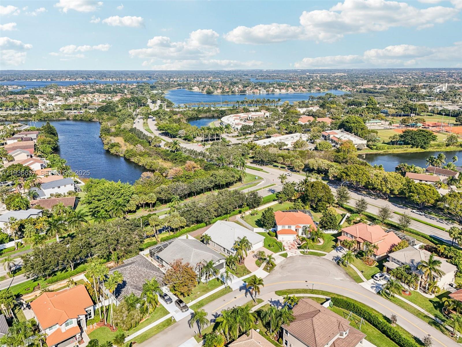 17811 Southwest 4th Court Pembroke Pines, FL 33029 - Photo 65 of 74 an aerial view of residential houses with outdoor space