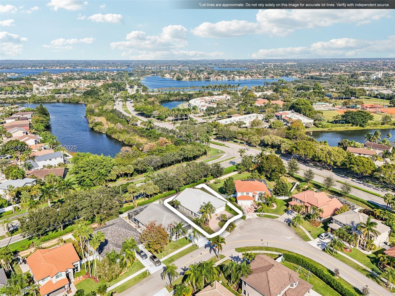 17811 Southwest 4th Court Pembroke Pines, FL 33029 - Photo 66 of 74 an aerial view of residential houses with outdoor space