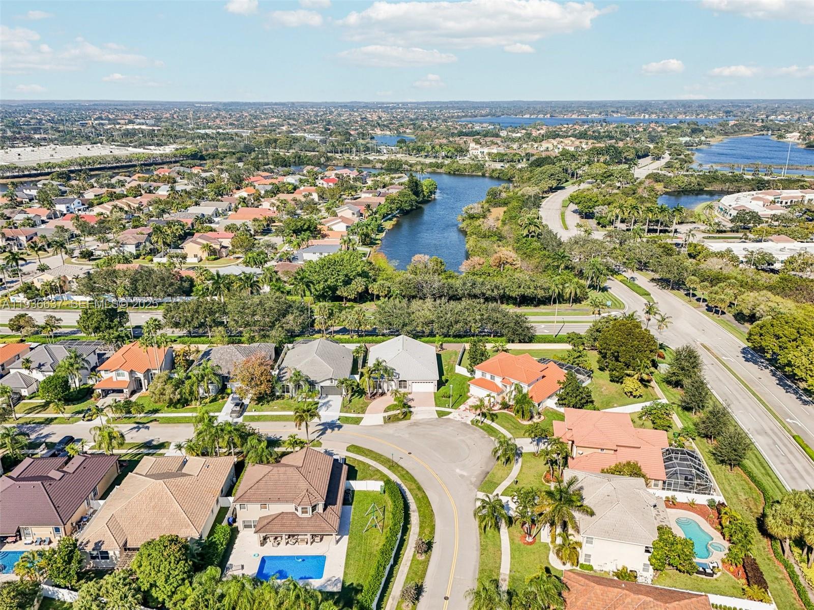 17811 Southwest 4th Court Pembroke Pines, FL 33029 - Photo 71 of 74 an aerial view of residential houses with outdoor space