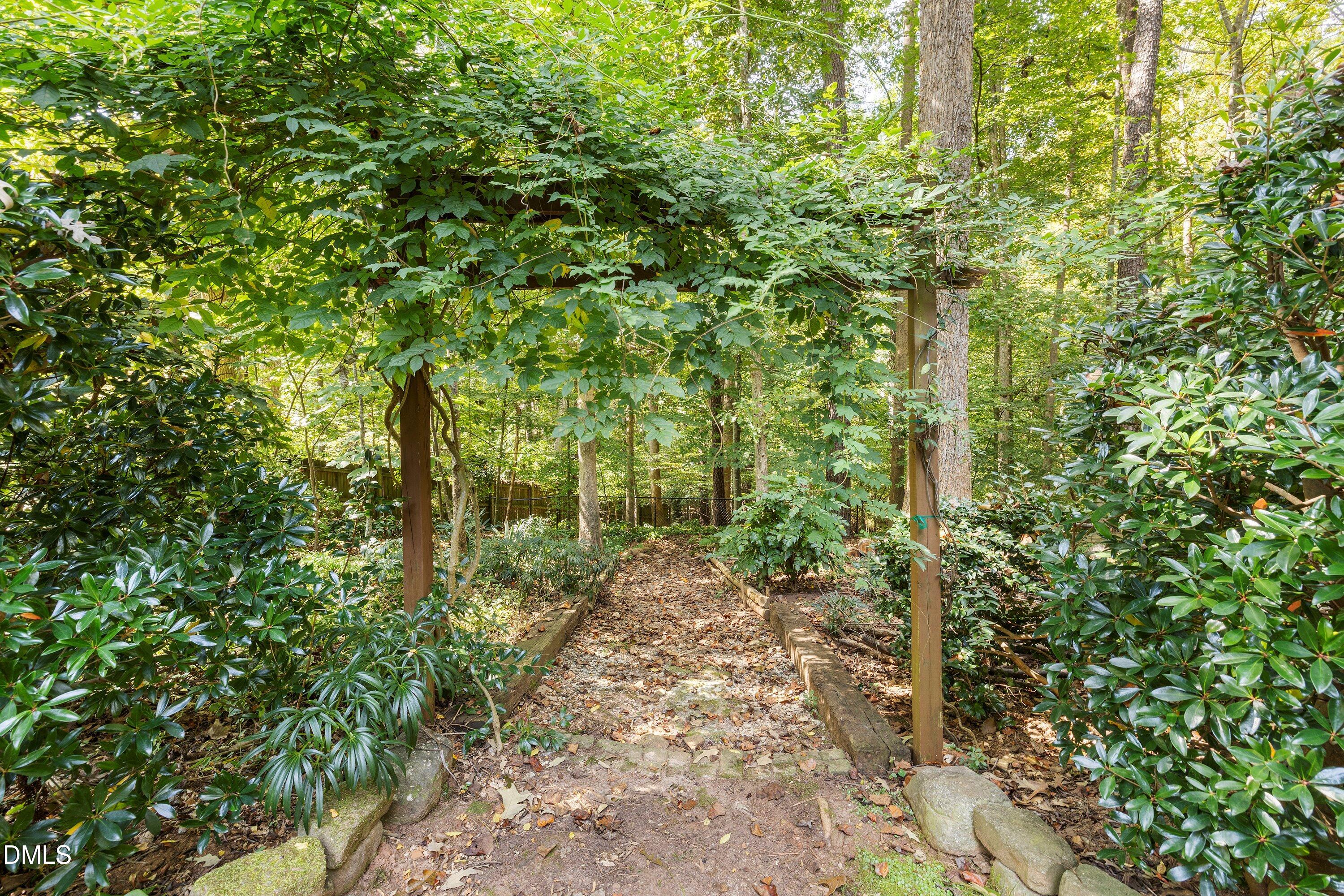 10029 Old Warden Road Raleigh, NC 27615 - Photo 48 of 62 Private Back Yard