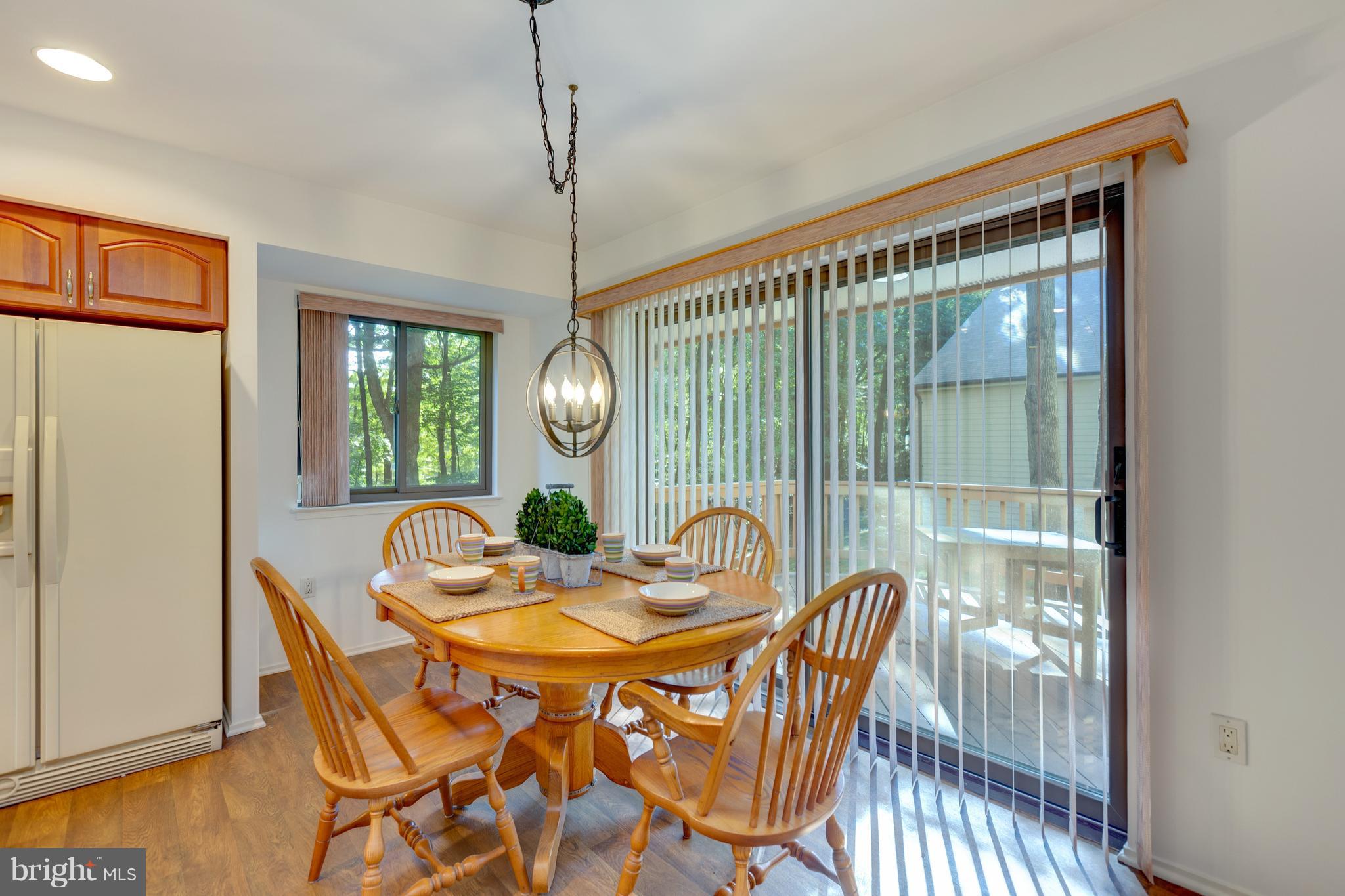 11025 Solaridge Drive Reston, VA 20191 - Photo 10 of 29 Eat in kitchen with new light fixture
