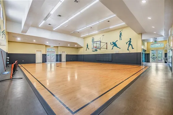 a view of a house with a swimming pool
