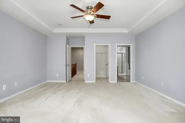 a view of a bathtub in a bathroom