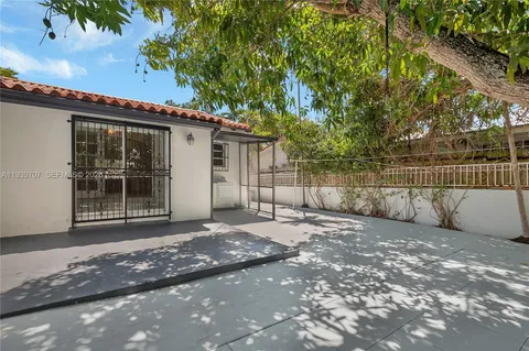 a view of a house with a outdoor space