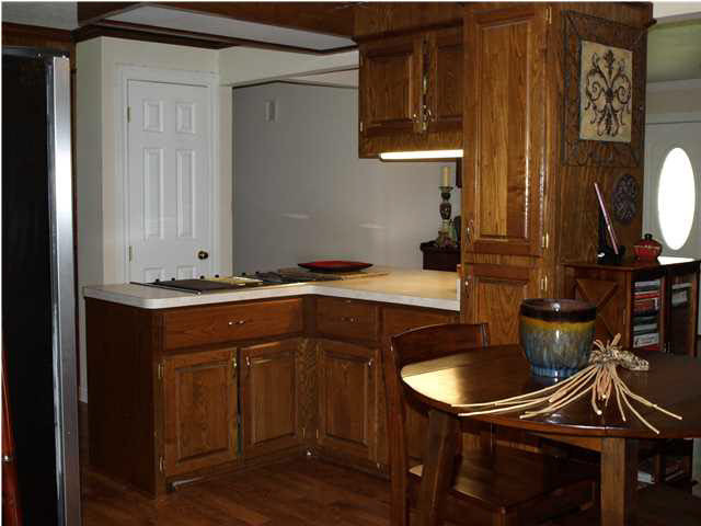 Another angle of the kitchen.
