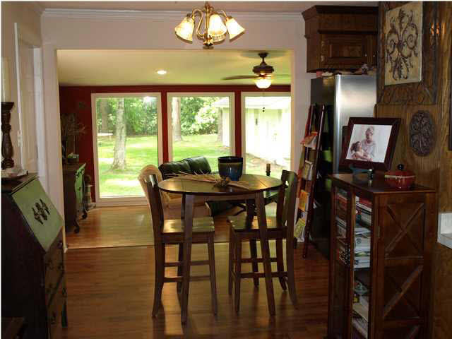 Breakfast area.