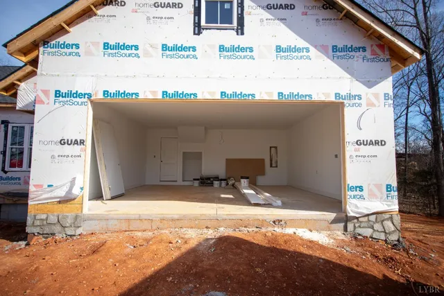 a view of outdoor space with seating area