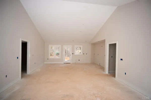 a view of empty room