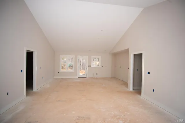 a view of empty room