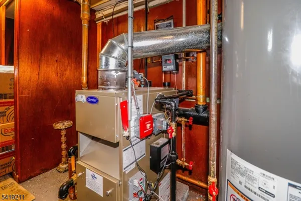 a view of storage and utility room