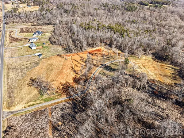a view of backyard of the house