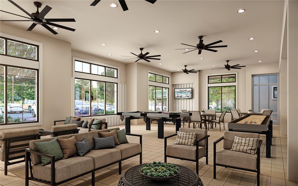 3709 Obsidian Drive Spring Hill, FL 34609 - Photo 18 of 19 a living room with furniture and a large window