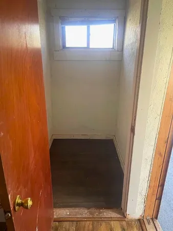 a view of walk in closet