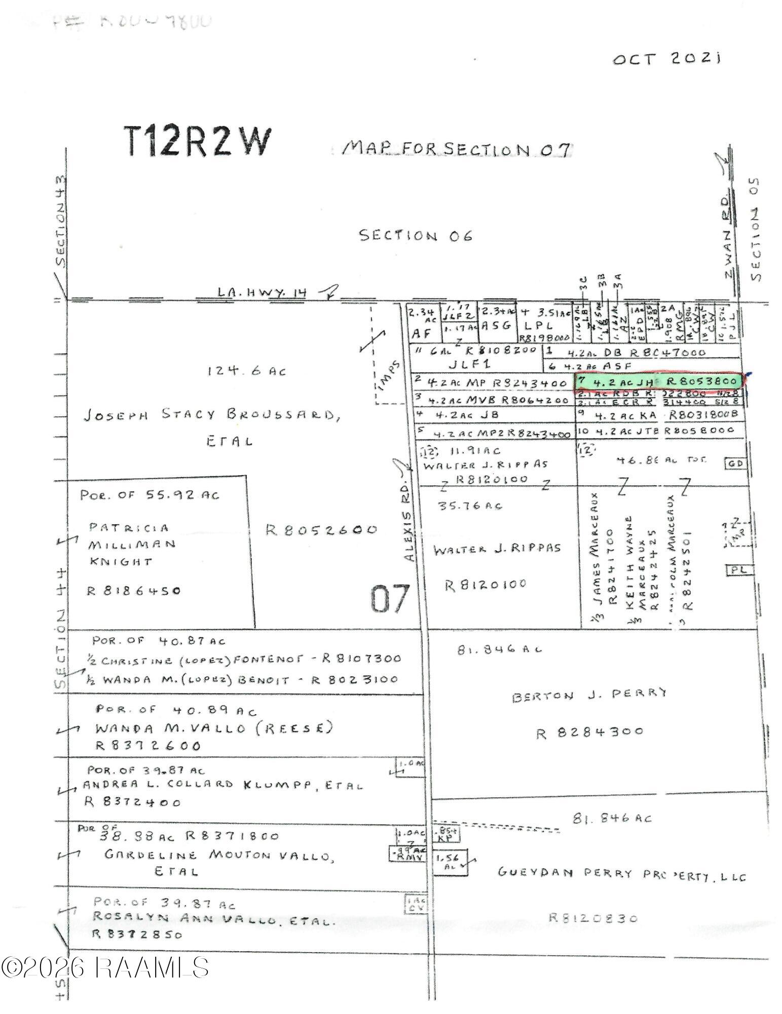 Bourque Road Gueydan, LA 70542 - Photo 3 of 4 PLAT