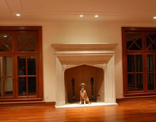 Undisclosed Address Cos Cob, CT 06807 - Photo 5 of 10 a view of a livingroom with a fireplace