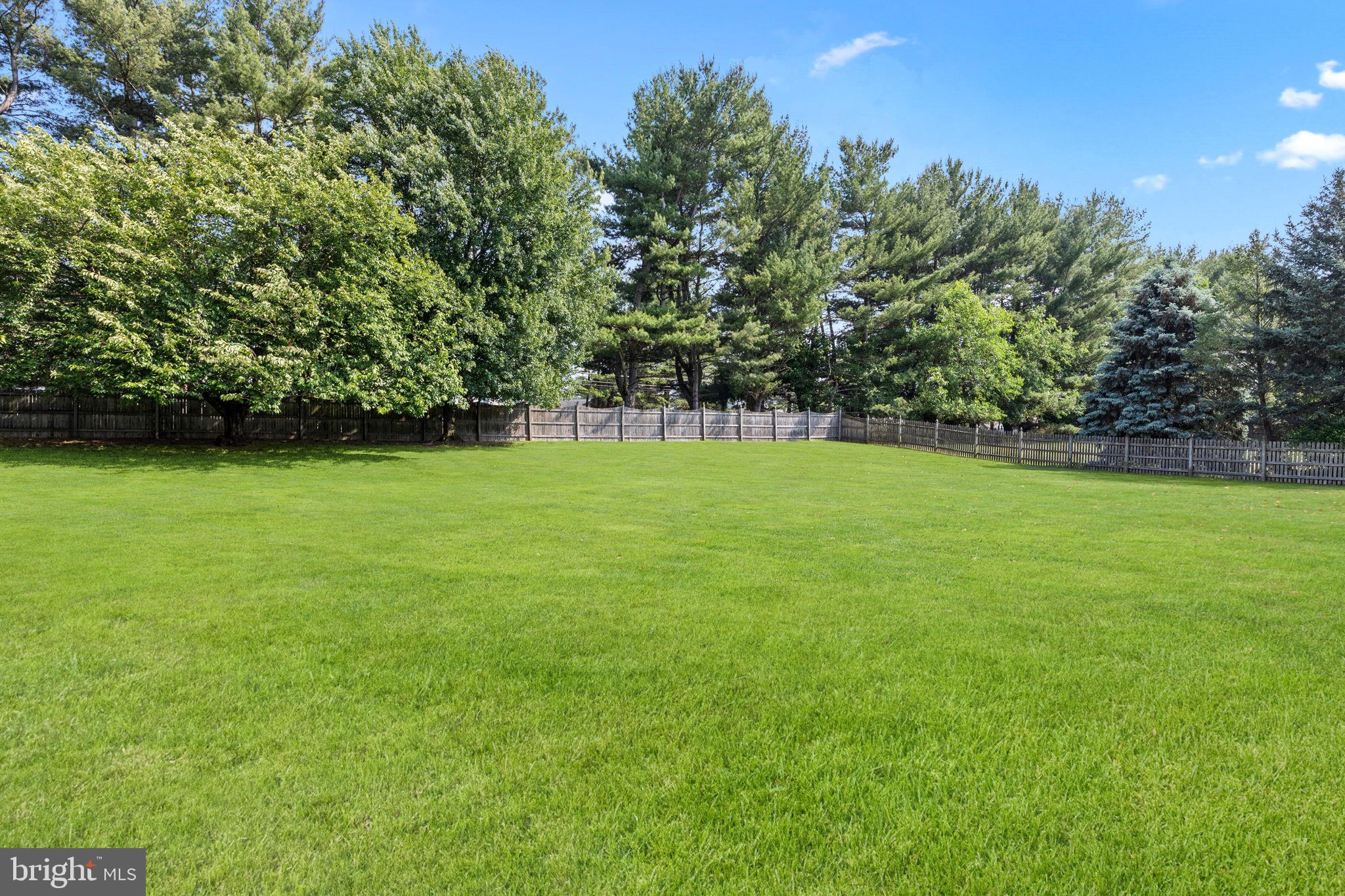 1573 Silo Road Yardley, PA 19067 - Photo 49 of 51 Fully Fenced Rear Yard