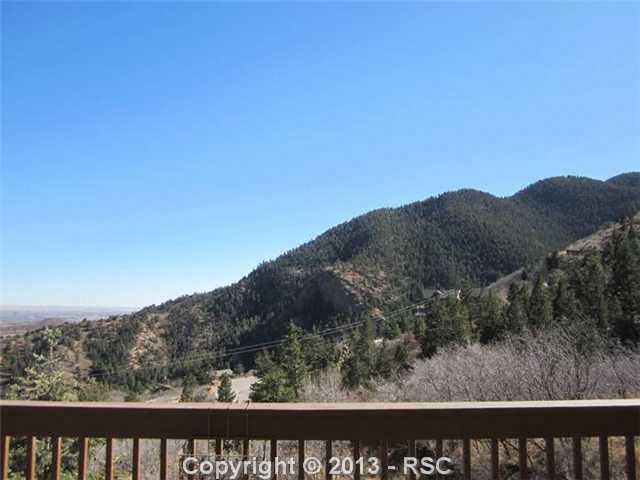 850 Oak Ridge Road Manitou Springs, CO 80829 - Photo 15 of 17 Mountain view in the winter.