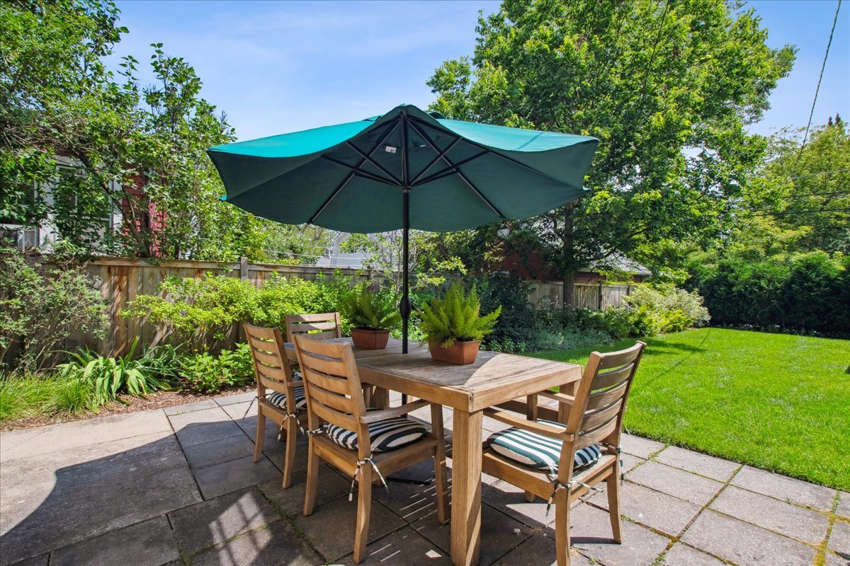 2429 Prospect Avenue Evanston, IL 60201 - Photo 26 of 31 a view of an outdoor sitting area with furniture and backyard