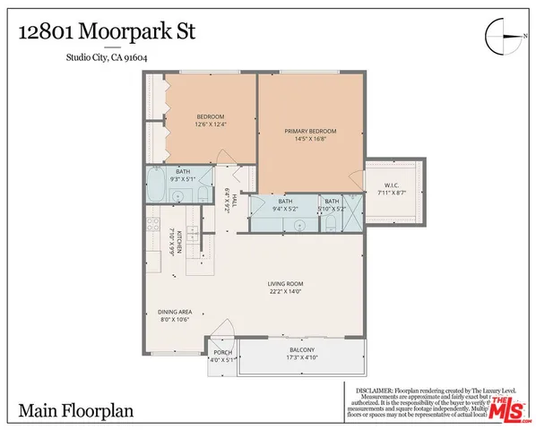 $629,000 | 12801 Moorpark Street, Unit 110, Studio City, CA 91604