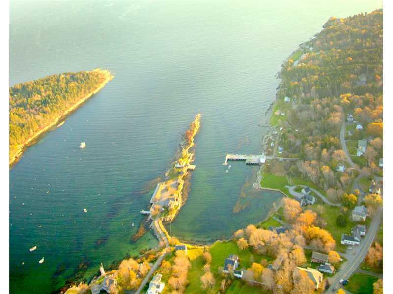 39 Leeman Road Orrs Island, ME 04066 - Photo 4 of 5 Aerial View.