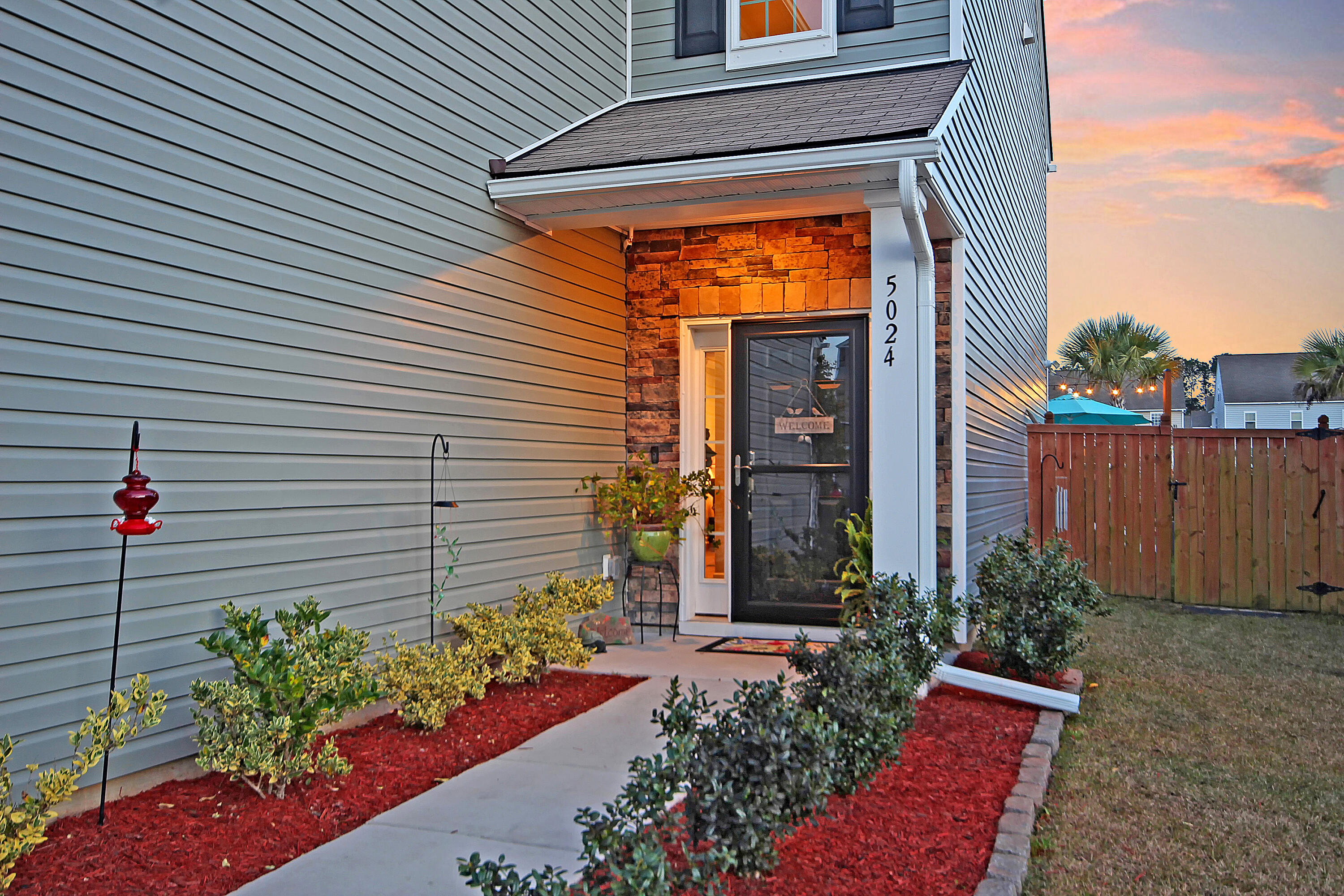 5024 White Cedar Road Ladson, SC 29456 - Photo 2 of 51 Stone Front Entrance