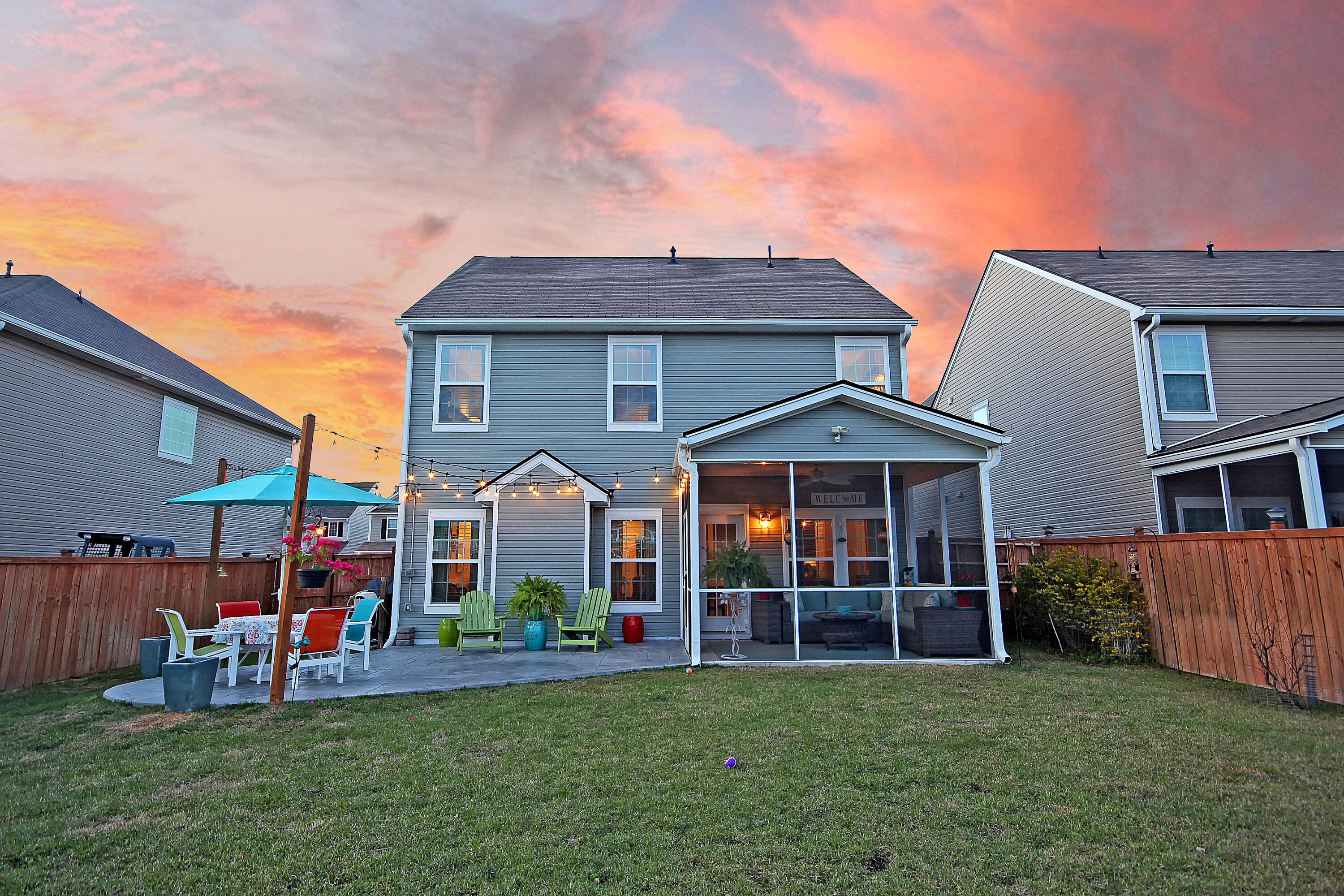 5024 White Cedar Road Ladson, SC 29456 - Photo 42 of 51 Sunset over White Cedar Road