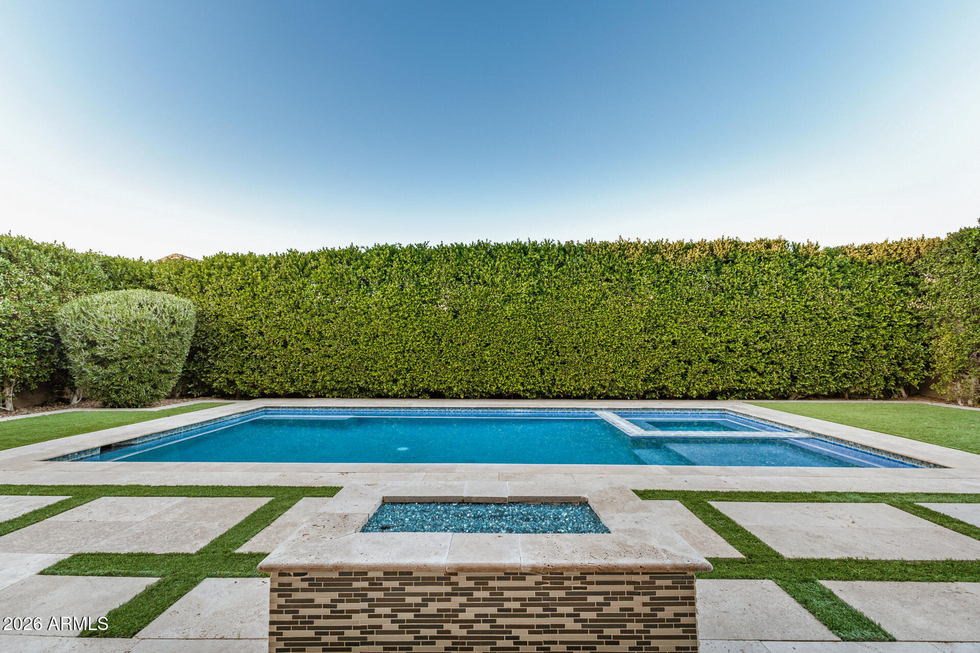 20570 East Mayberry Road Queen Creek, AZ 85142 - Photo 37 of 41 Refreshing Pool with Fire Pit