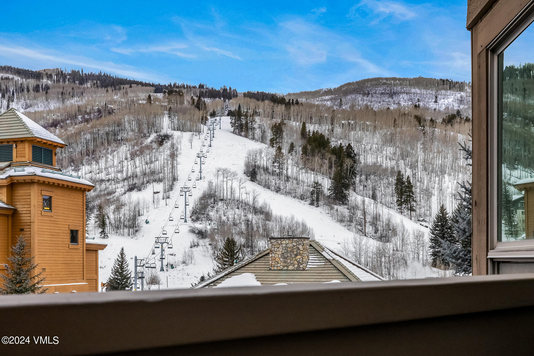 83 Offerson Road, Unit 1 Beaver Creek, CO 81620 - Photo 9 of 27 a view of a city from a balcony