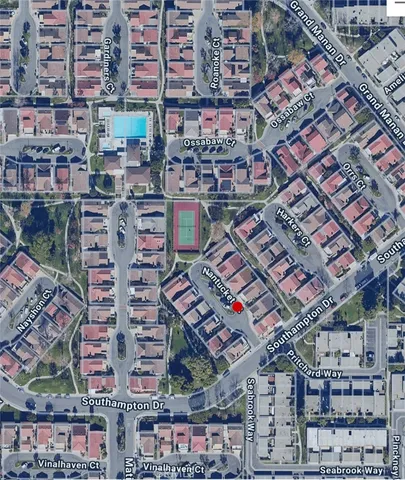 a car parked in front of a house