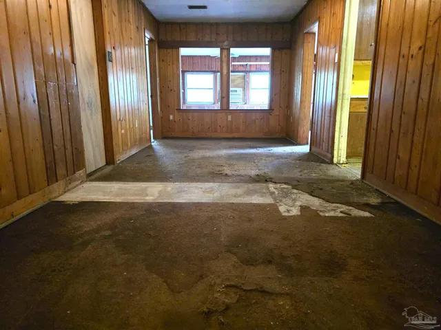 a view of front door