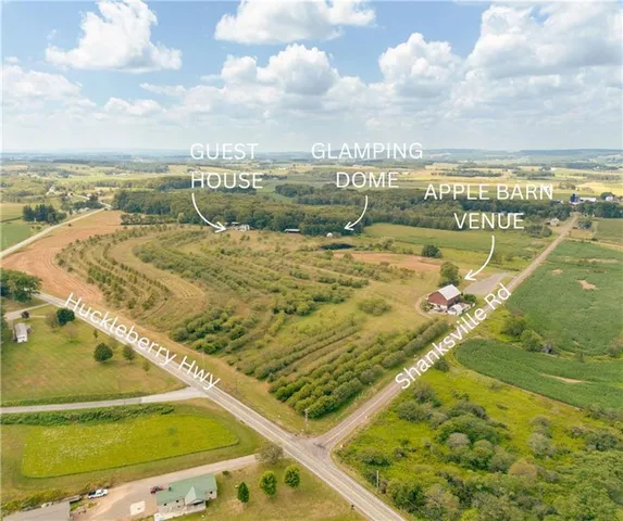 a front view of a house with swimming pool