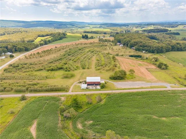 a view of an outdoor space and swimming pool