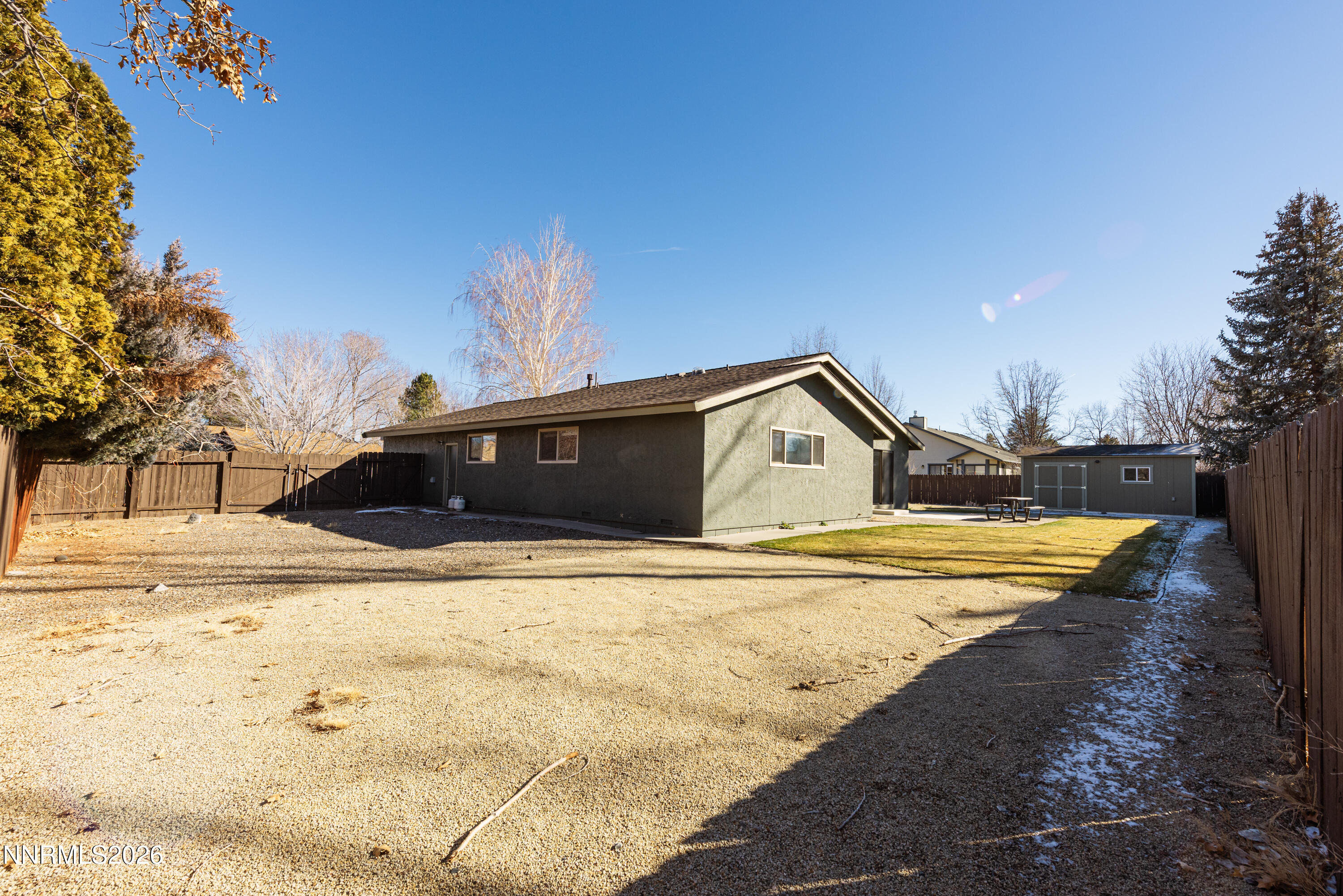 837 Mahogany Drive Minden, NV 89423 - Photo 29 of 31 a front view of a house with a yard
