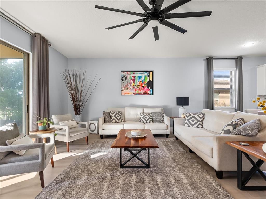 30021 Donnington Loop Mount Dora, FL 32757 - Photo 17 of 40 a living room with furniture and a large window