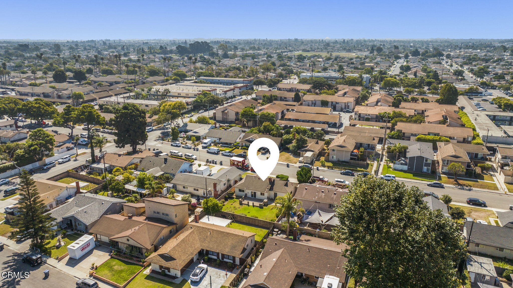 1225 Azalea Street Oxnard, CA 93036 - Photo 39 of 41 an aerial view of residential houses with outdoor space and parking