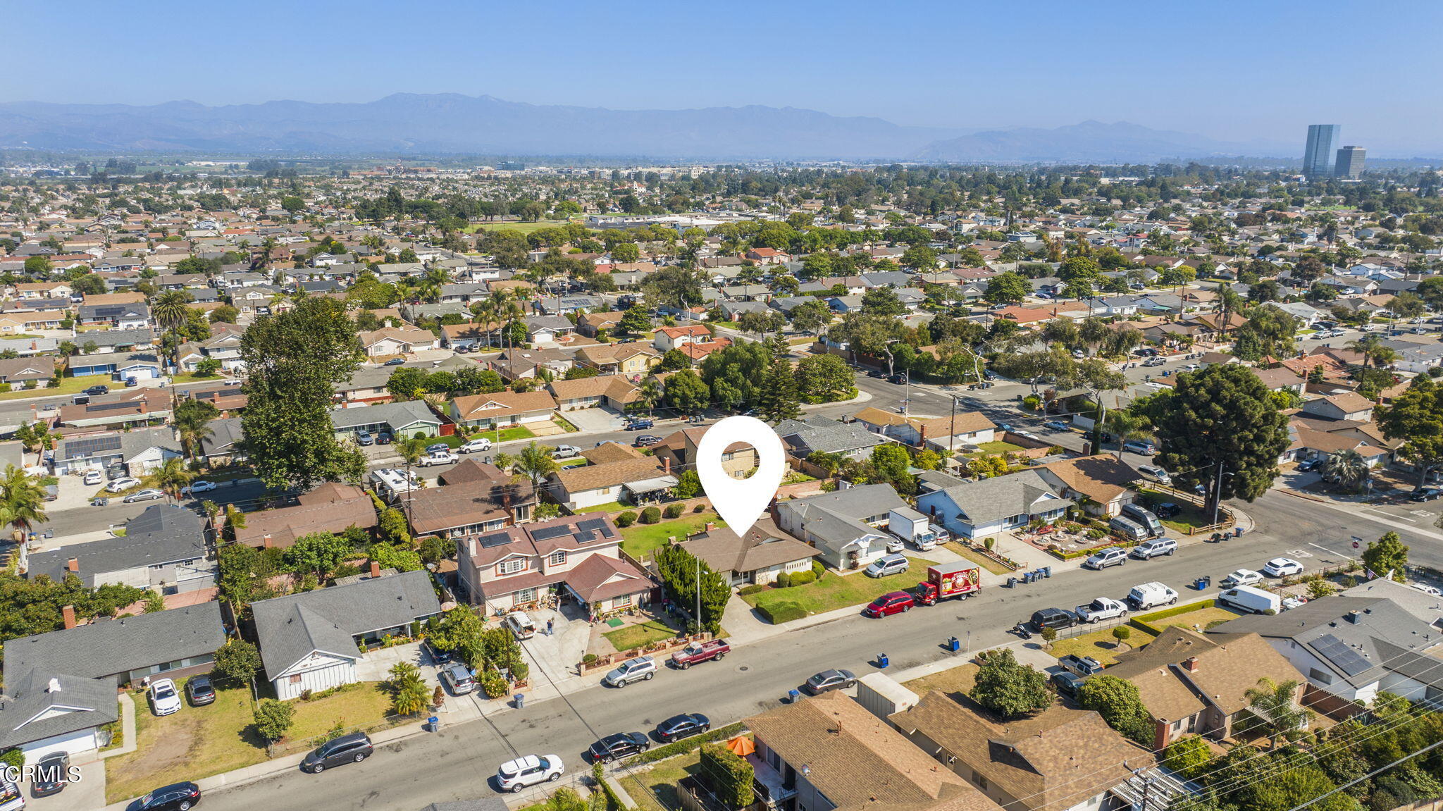 1225 Azalea Street Oxnard, CA 93036 - Photo 40 of 41 an aerial view of residential houses with outdoor space