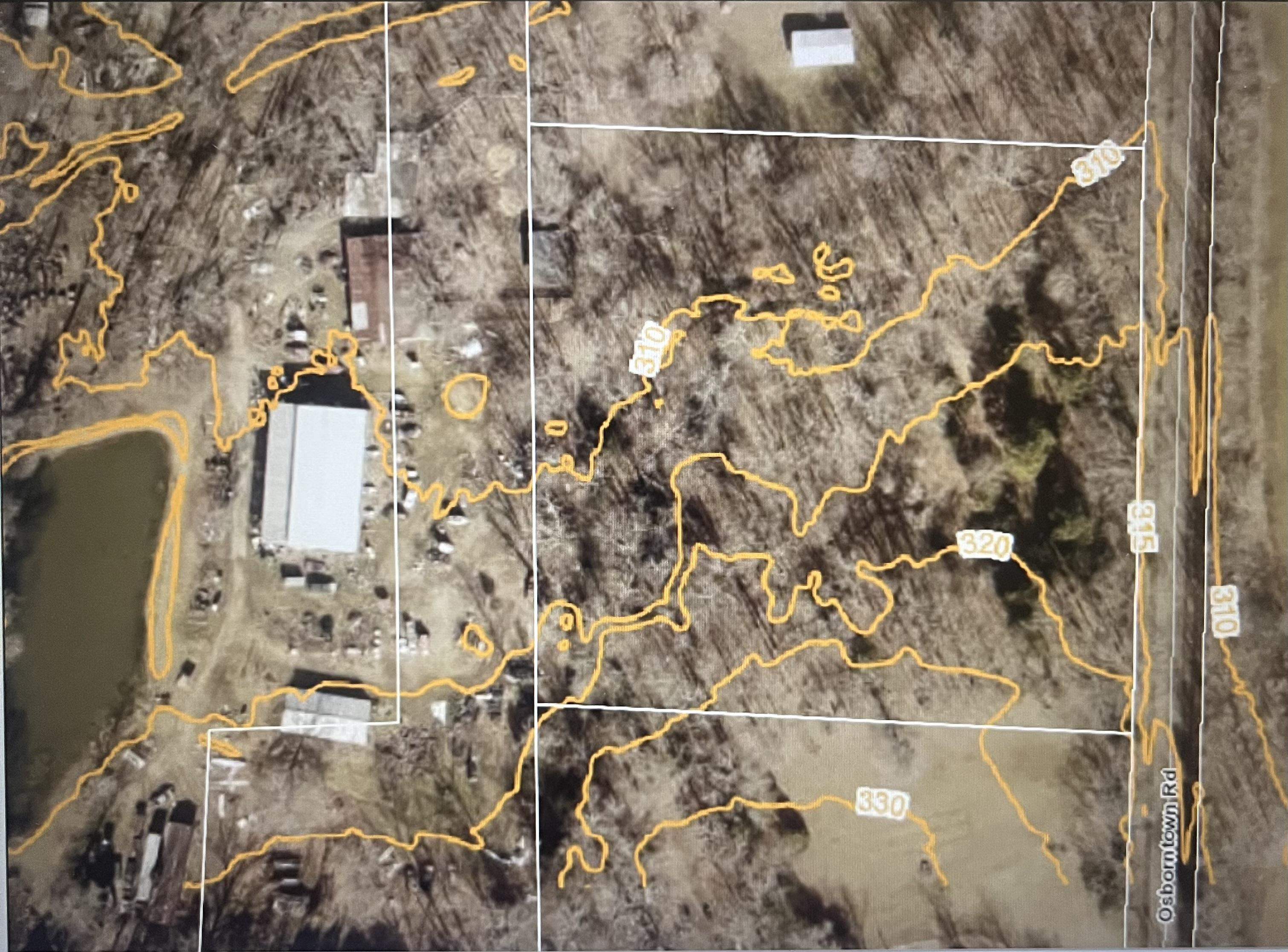 0 Osborntown Road Arlington, TN 38002 - Photo 3 of 3 Aerial overview of property's location
