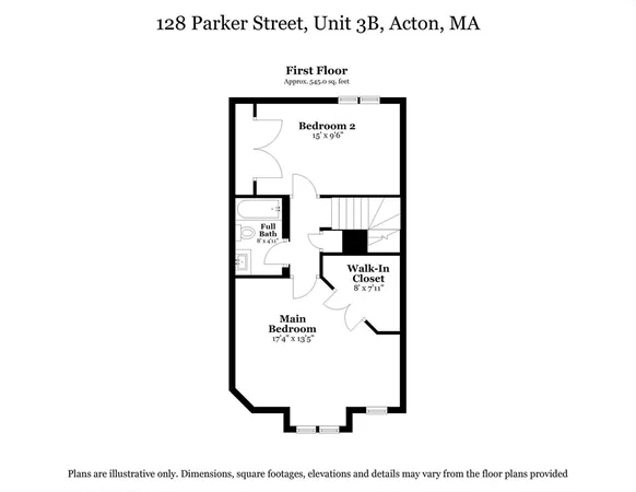 $478,000 | 128 Parker Street, Unit 3B, Acton, MA 01720