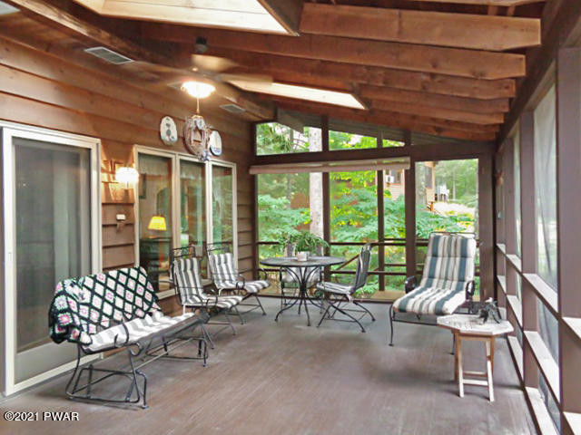 104 Spur Road Tafton, PA 18464 - Photo 37 of 56 Screened porch off of master bedroom