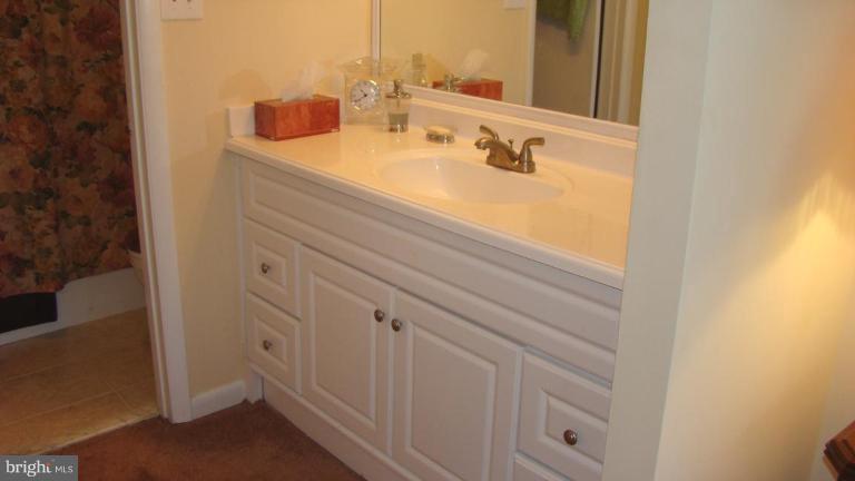 11603 Windbluff Court Reston, VA 20191 - Photo 21 of 22 a bathroom with a sink and a mirror