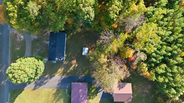 a view of lake and mountain