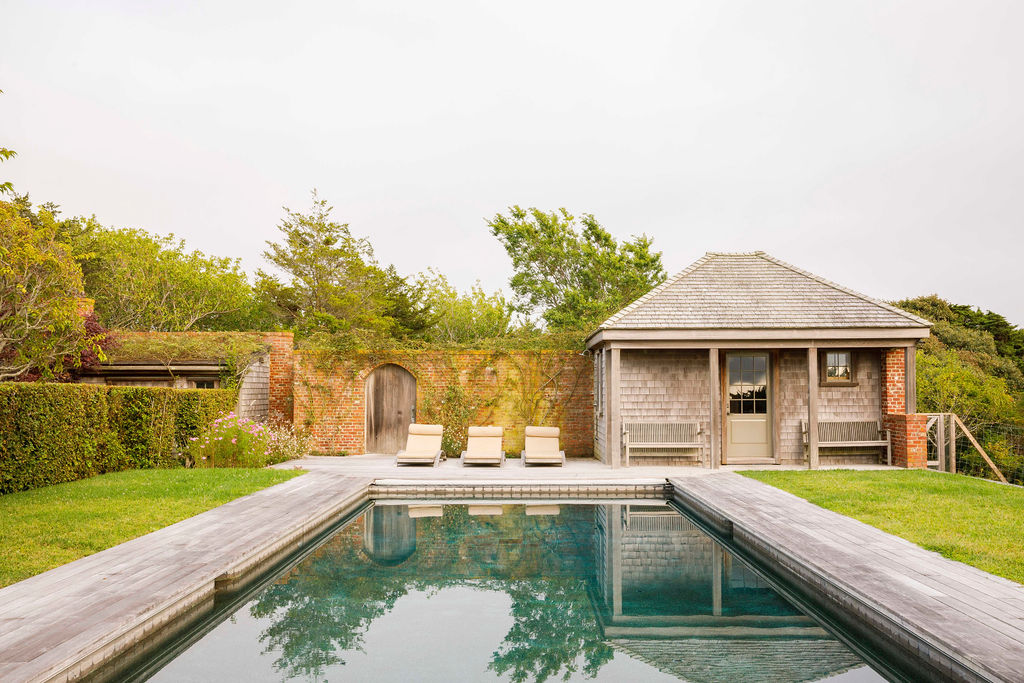 35 Shawkemo Road Nantucket, MA 02554 - Photo 28 of 53 a front view of house with yard and outdoor seating