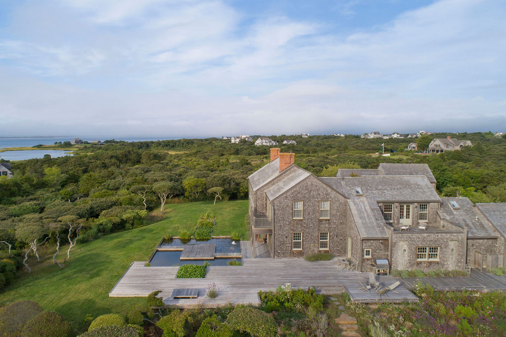 35 Shawkemo Road Nantucket, MA 02554 - Photo 5 of 53 an aerial view of a house