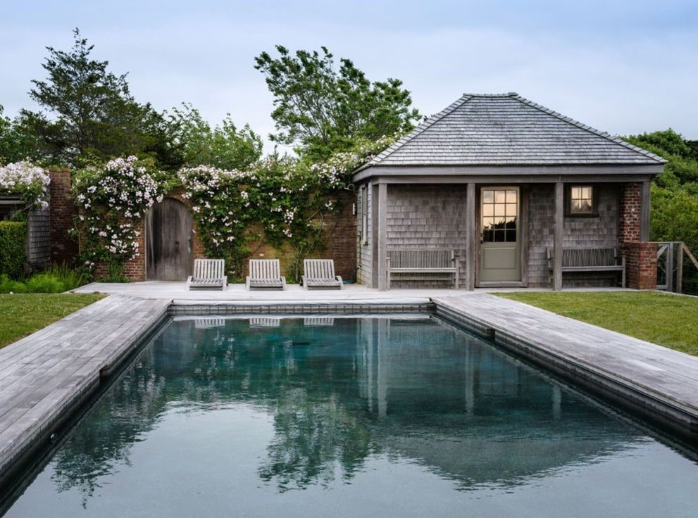 35 Shawkemo Road Nantucket, MA 02554 - Photo 49 of 53 a swimming pool with outdoor seating and yard