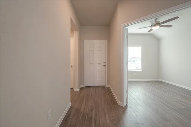 wooden floor in an empty room